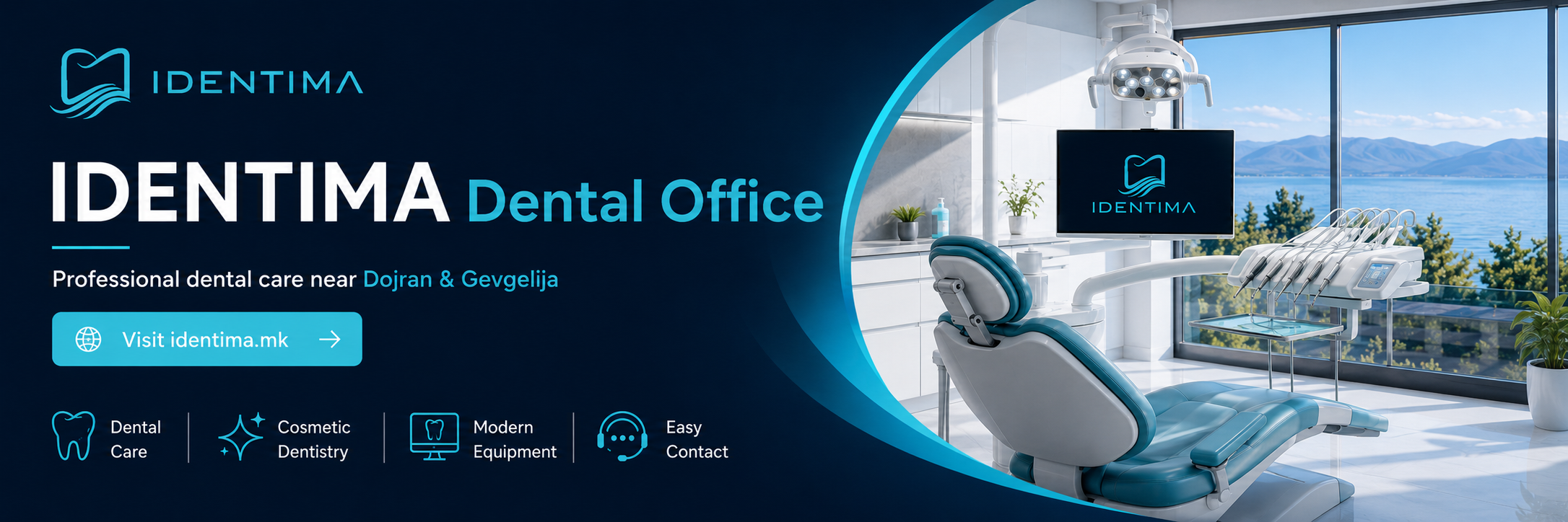 IDENTIMA Dental Office Dojran, professional dental care near Dojran and Gevgelija